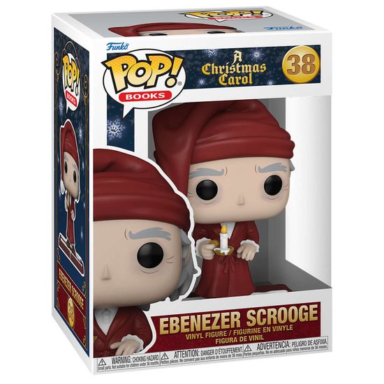 Фигурка Funko POP! Books Christmas Carol Ebenezer Scrooge (38) 81145 / Фигурка Фанко ПОП! по мотивам повести "Рождественская история", Мистер Скрудж