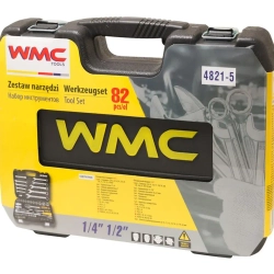 Набор инструментов 82пр. 1/4'', 1/2''(6гр)(4-32мм) WMC TOOLS WMC-4821-5