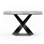 Консоль Tyler 130 керамика глянцевая, белая