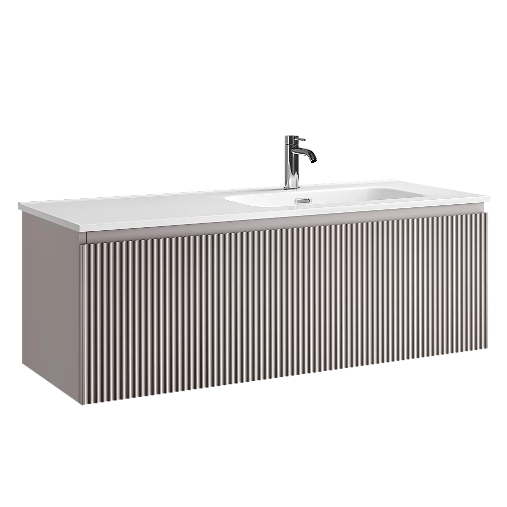 Тумба с раковиной Sancos Snob R 1.0 SNR1.0120LSM/SNR1.0120RSM Doha Soft