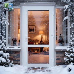 Пластиковая дверь входная KBE