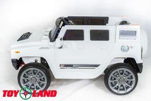 Детский электромобиль Toyland Hummer BBH1588 белый фото №2