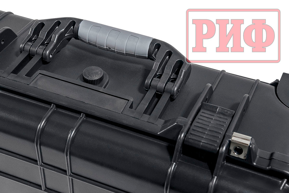 Кейс защитный ударопрочный РИФ 559х351х229 мм на колесах с телескопической ручкой IP55