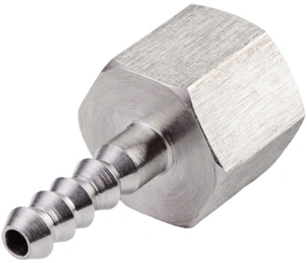 Штуцер Titan под шланг внутренняя резьба, Ø3/8-Ø8мм. (20-800шт.)