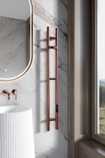 Полотенцесушитель электрический Boheme 729-CB, COPPER BRUSHED