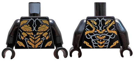 Броня с золотыми чешуйками