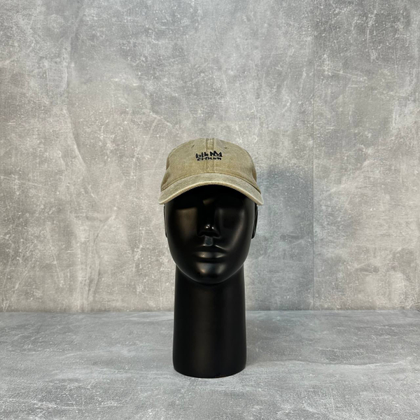 Кепка Blk Crown Old Logo garment dyed beige