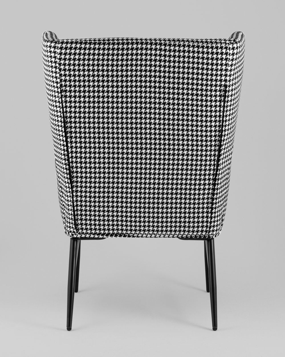 Кресло Мэйден гусиная лапка черно-белый