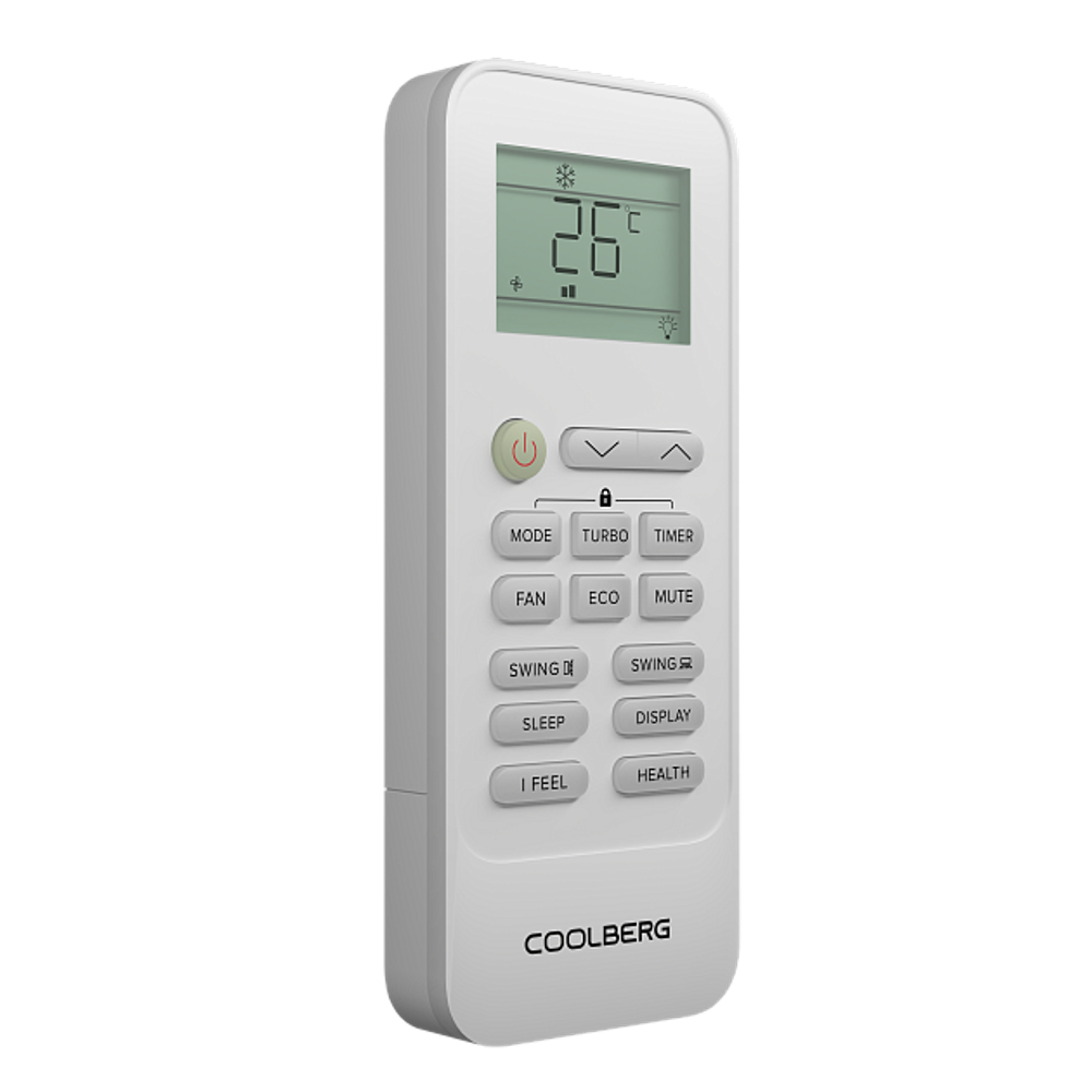 Инверторный кондиционер СOOLBERG Runa Silver CI-24UR1-IN/CI-24UR1-OUT