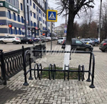 Велопарковка «Чугунная на 4 места»
