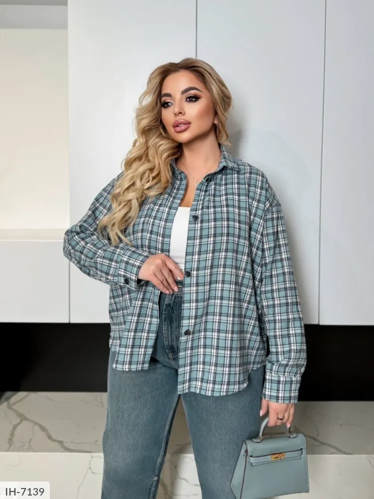 Рубашка IH-7125 Фабрика Моды