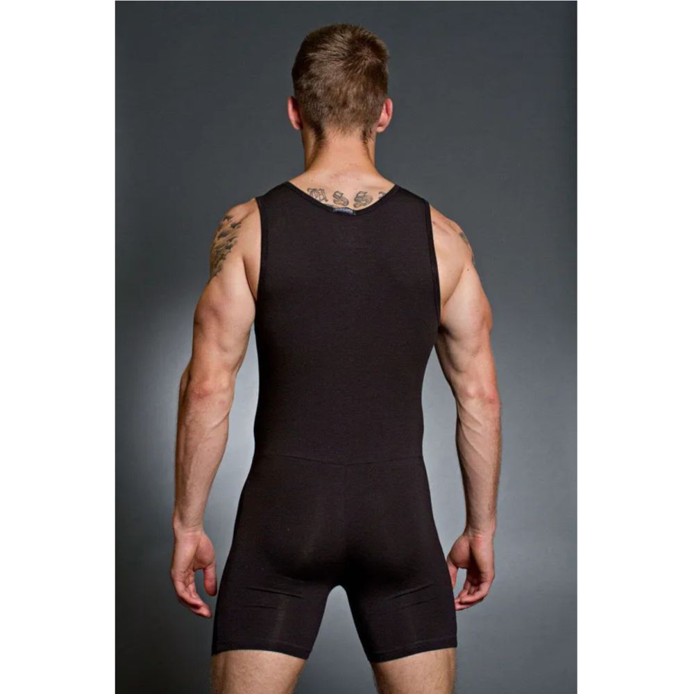 Мужское боди черное Doreanse Man Body 5002