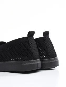 Мокасины летние текстильные