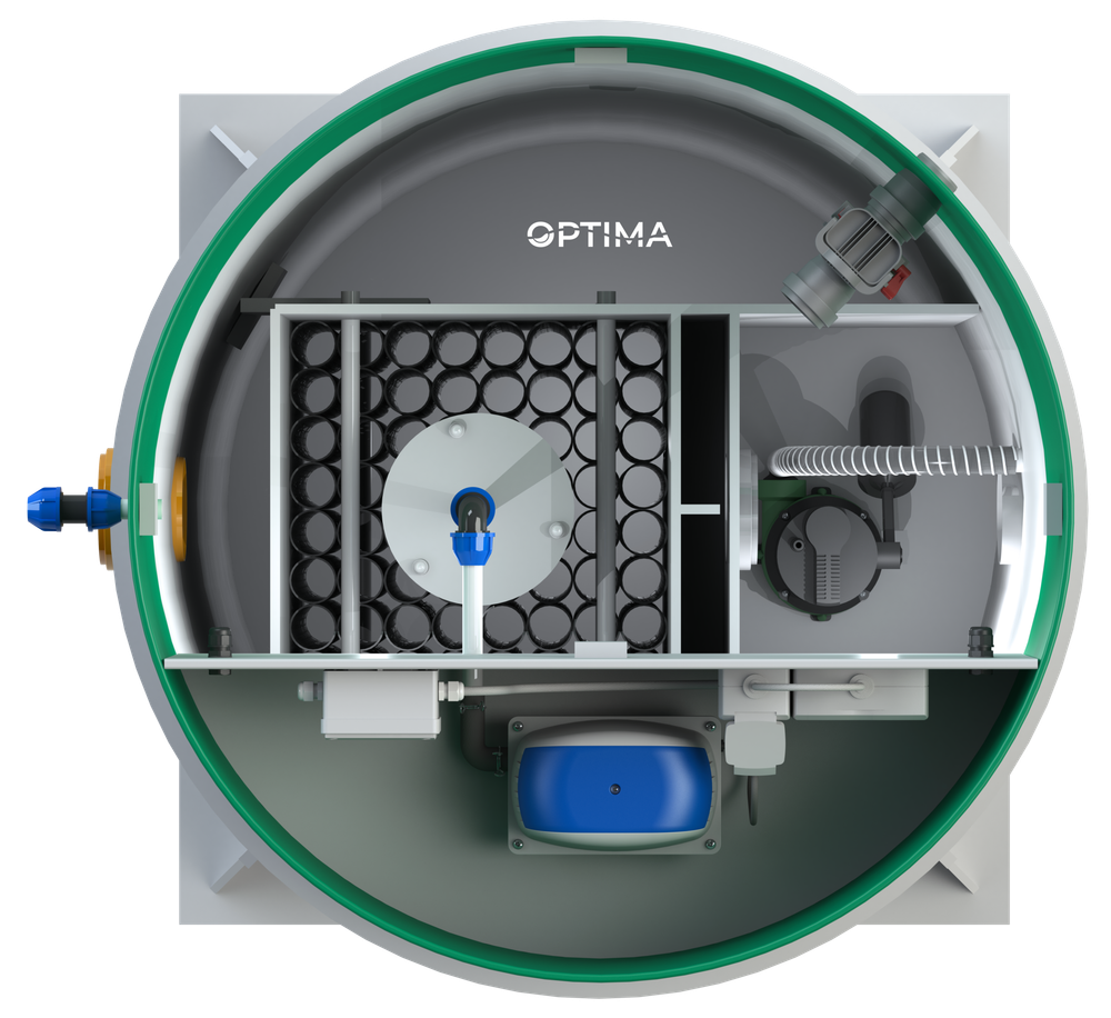 Станция биологической очистки Deka Optima 5-1100