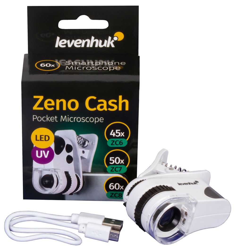 Микроскоп карманный для проверки денег Levenhuk Zeno Cash ZC7 - фото 11