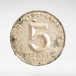 Germany, 5 Pfennigs, 1952, (Berlin Mint - "A"), VF