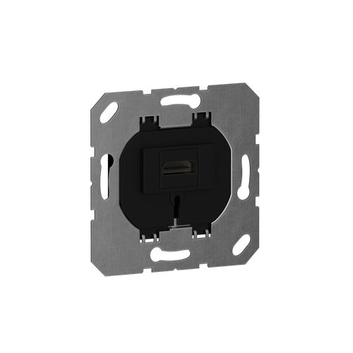 Механизм HDMI 2.0a, черный, разъем Type A 180° 4K Full HD @ 48 Hz 3D, HDR, серия STRS