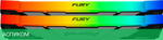 Оперативная память Kingston Fury Renegade RGB DDR4 32Gb PC25600 (KF432C16RB12AK2/32)