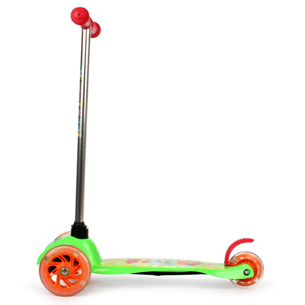 Самокат 3кол. Ми-ми-мишки, 120 и 90 мм, арт. C08611-MM