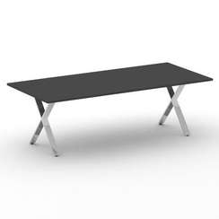 Cross Стол для переговоров CRF.PRG-2 Черный F/Нерж. Сталь 2400*1100*750
