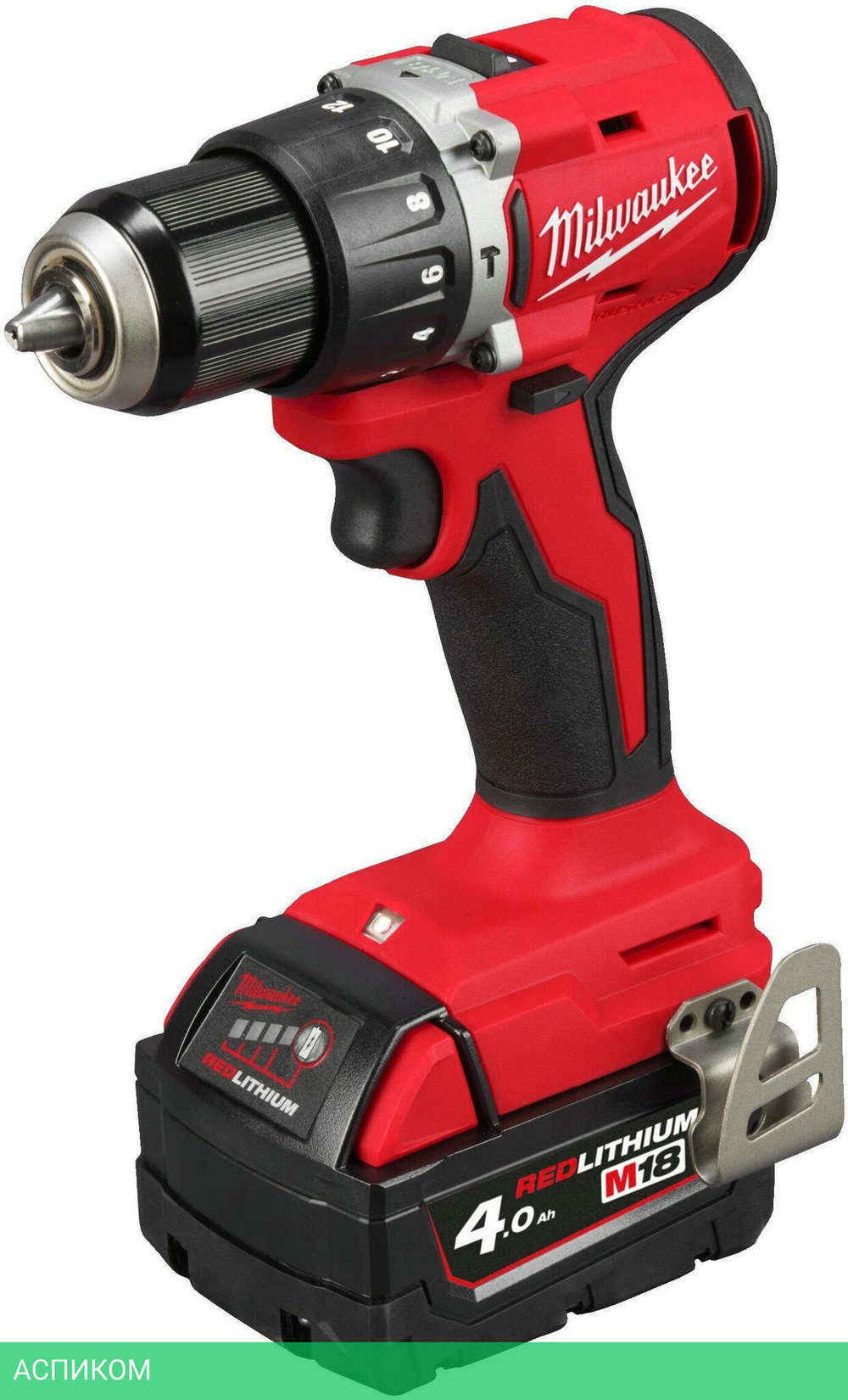 Дрель-шуруповерт Milwaukee M18 BLPDRC-402C (4933492824)