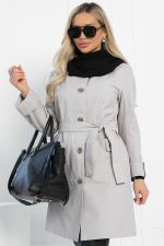 Плащ Гелла (серый) П13015-14М LT Collection