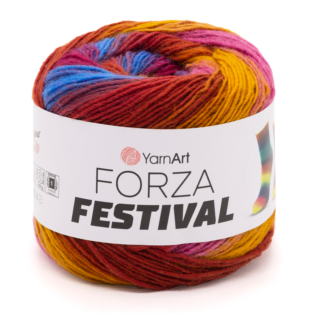 Пряжа YarnArt Forza Festival (2906)