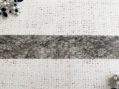 Паутинка клеевая, ш. 4 см, чёрный