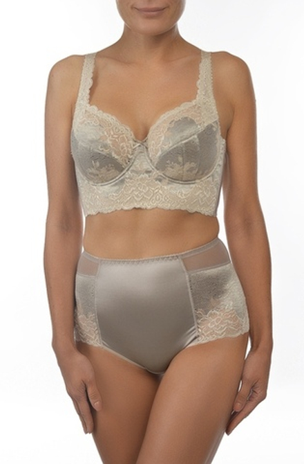 1144 бюстье "Перламутрово-серый"