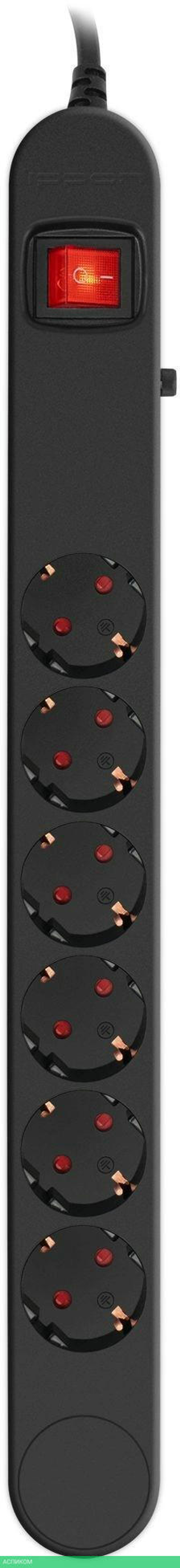 Сетевой фильтр Ippon NF-EU-3-16 черный
