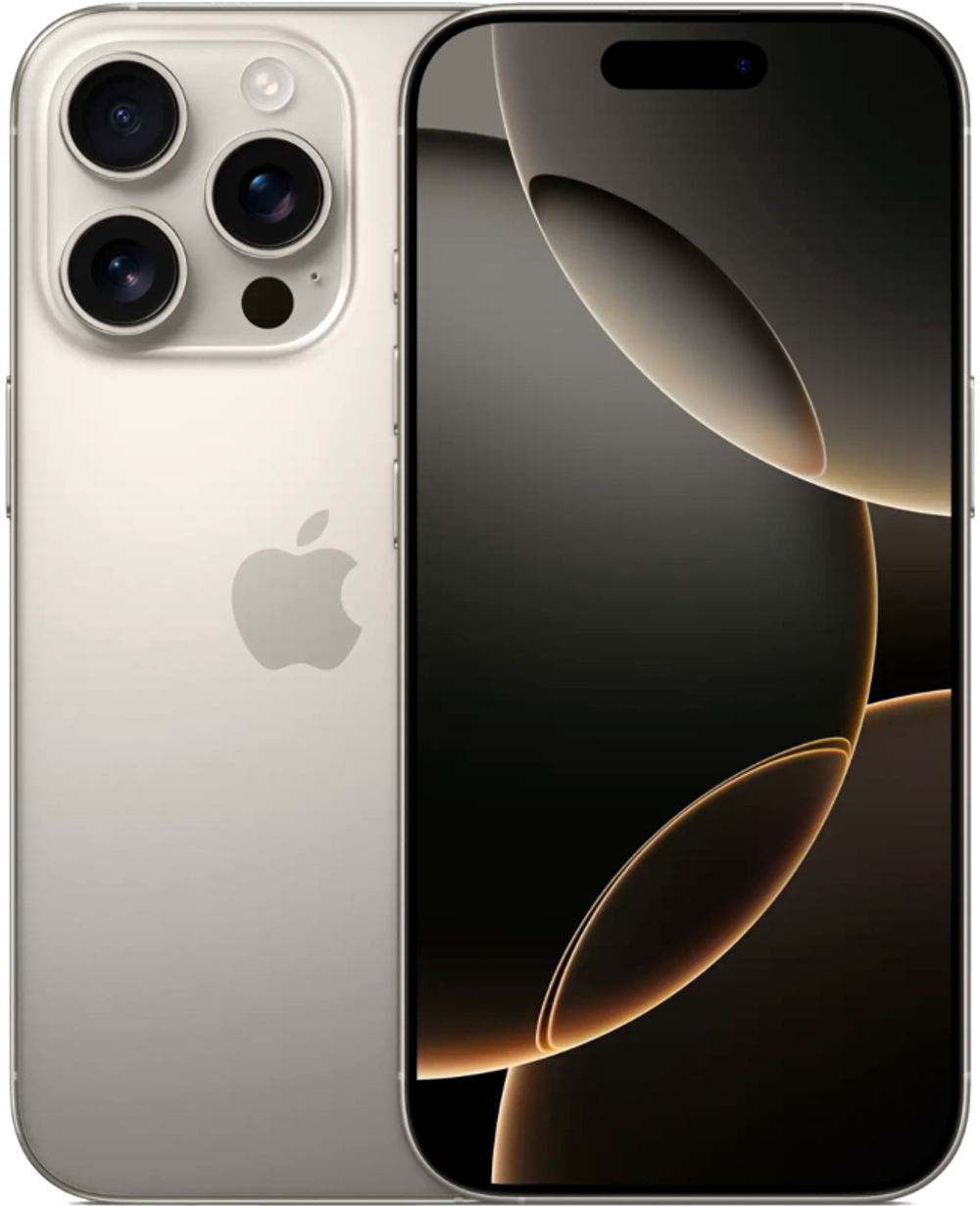 Смартфон Apple iPhone 16 Pro Natural Titanium