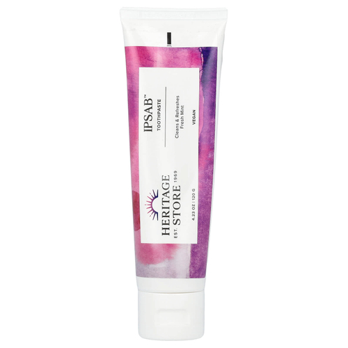 Heritage Store, Зубная паста IPSAB ™, свежая мята, 120 г (4,23 унции)