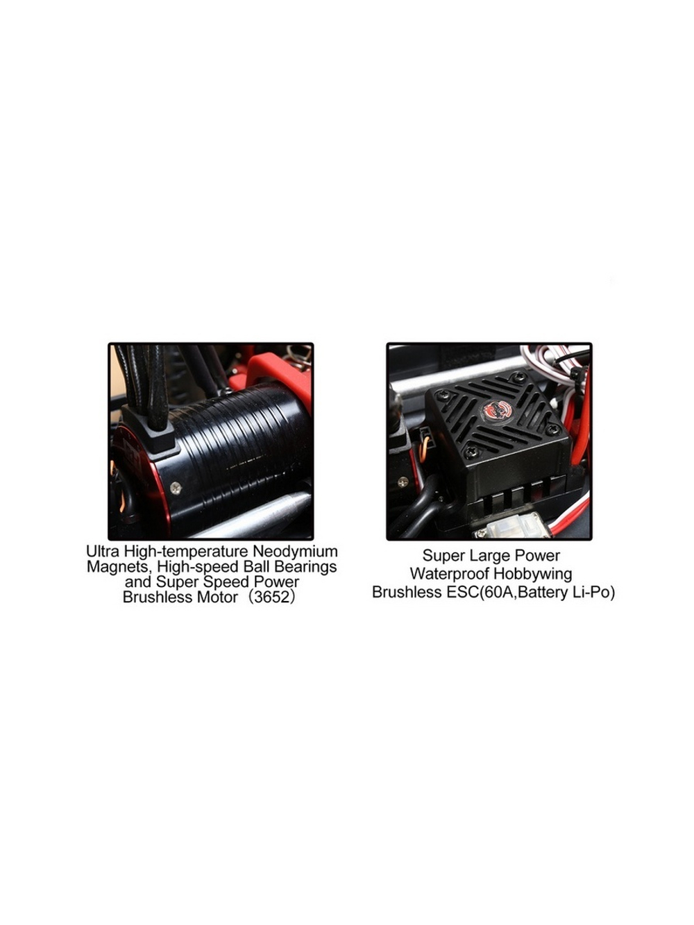 Радиоуправляемый монстр Remo Hobby GT Brushless (оранжевый) 4WD 2.4G 1/10 RTR