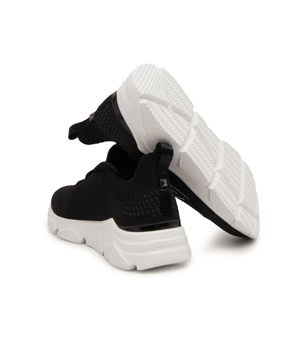 Кроссовки VERGER Maison Karl Knit Lo Karl Lagerfeld - черный(KL51638)