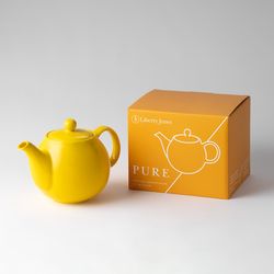 Чайник заварочный с ситом Pure, 1 л, желтый