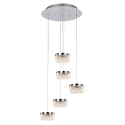 Подвесной светильник MD21020075-5A chrome