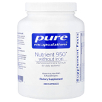 Pure Encapsulations, Nutrient 950® Without Iron, 360 Capsules