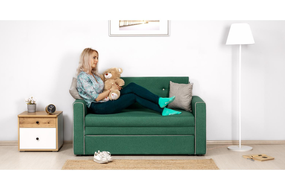 Диван кровать Найс, Зеленый