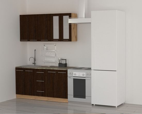 дуб вотан / венге