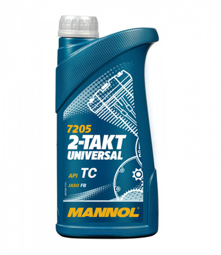 MANNOL 7205 масло моторное минеральное 2-Takt Universal API TC 1л