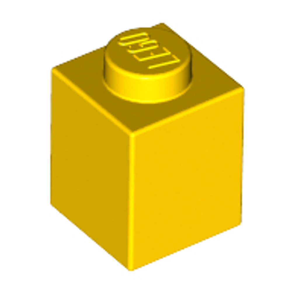 Lego Кирпич 1x1 (желтый) 3005 / 300524