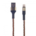 USB - Lightning дата кабель Jkx-005, 1 м, 012936 Зеленый