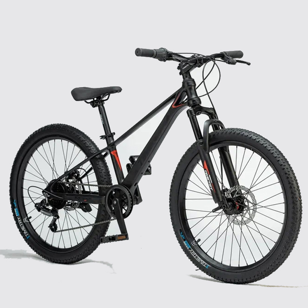 Велосипед 24" TIMETRY  TT228 7ск. Черный