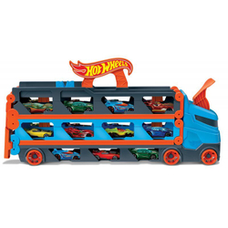 Вилс Автовоз Скоростная автотрасса с хранилищем для машинок Hot Wheels GVG37