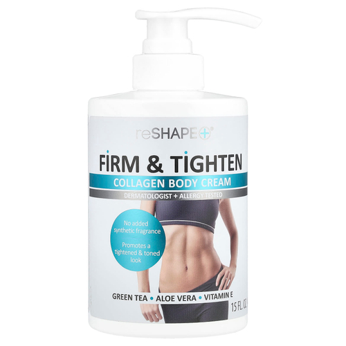 Reshape Plus, Firm & Tighten, крем для тела с коллагеном, 444 мл (15 жидк. унц.)