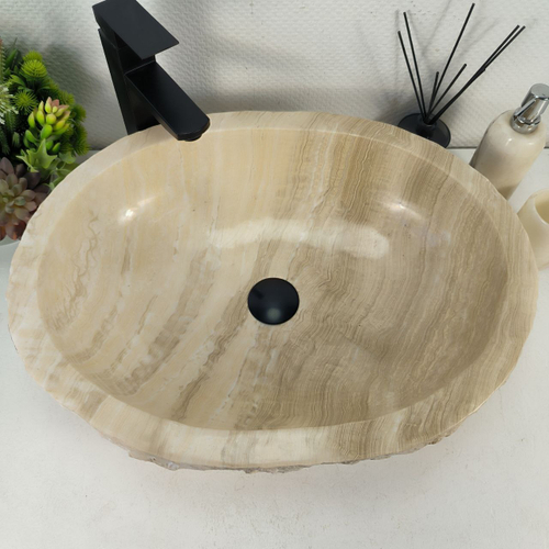 Раковина из оникса Erozy White EO-64440 56*43*15 0214