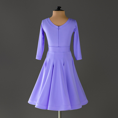 Standart 4-01-18-C | Рейтинговое платье годе для спортивных бальных танцев | Vasileva Dance