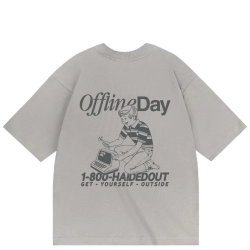 Футболка Haided Offline Day RLXD HW TEE, Серый
