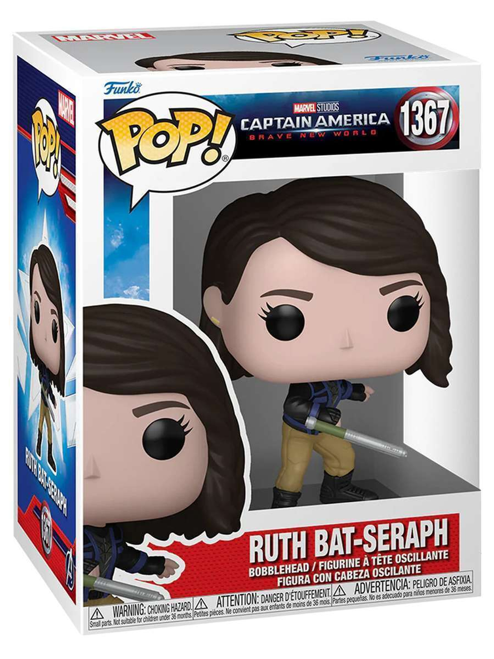 Фигурка Funko POP! Bobble Marvel Captain America BNW Ruth Bat-Seraph (1367) 75992