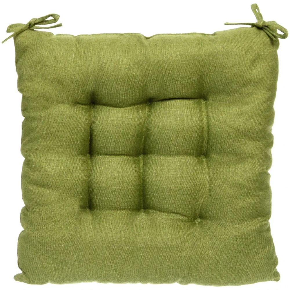 Сидушка на стул «PRIMO» 40*40 см, цвет зелёный